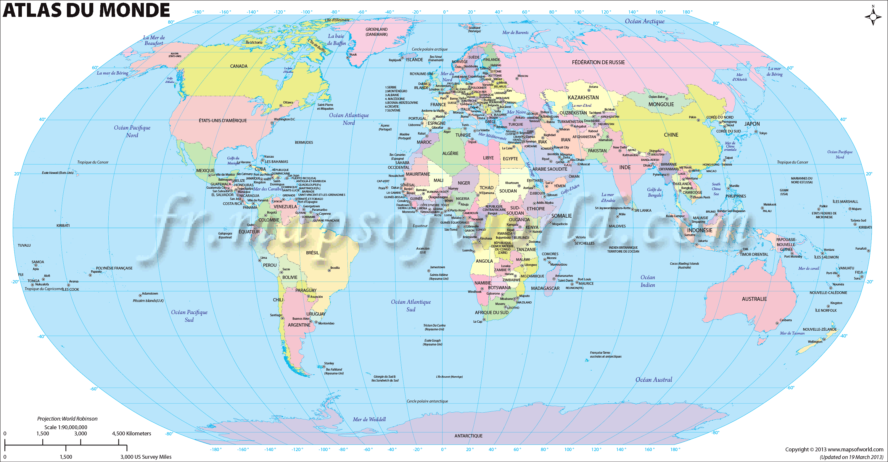 Atlas du monde | Dictionary Bank
