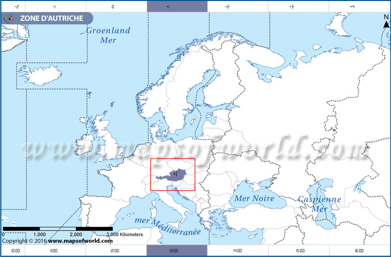 Fuseau horaire de l'Autriche