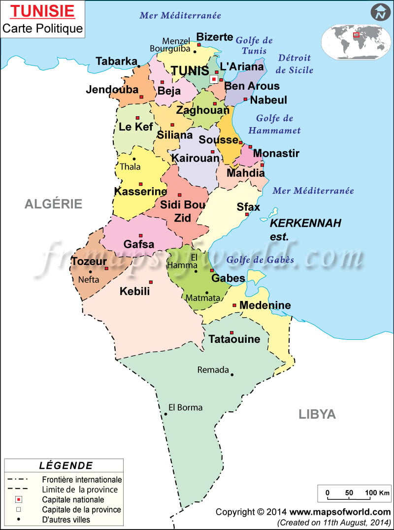 tunisie-carte-du-monde