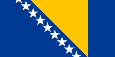 Drapeau de Bosnie