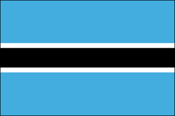 Drapeau de Botswana