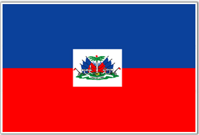 Drapeau de d'Haïti