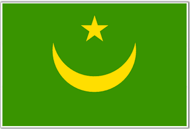 Drapeau Mauritanie