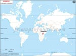 Carte de localisation du Ouganda sur la carte mondiale