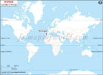 Carte de localisation du Portugal sur la carte mondiale
