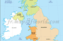 Carte Du Royaume-Uni