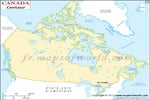 Canada Carte Vierge